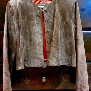 Women's Suede Leather Jacket